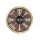 Viking Round Shield “VEGVÍSIR” in Wood – with Wayfinder Symbol and Rawhide Rim