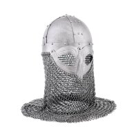 Vendel Helmet with Mail Aventail – Viking Spectacle...