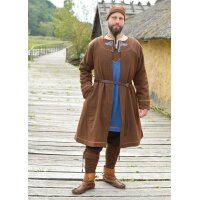Wikinger Wadenwickel Janne, Beinwickel, Diamantköper, Wolle, braun