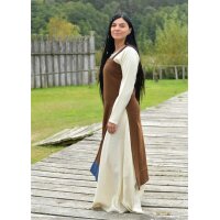 Wikinger Schürzenkleid Annik, Diamantköper, braun