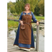 Wikinger Schürzenkleid Annik, Diamantköper, braun