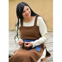 Wikinger Schürzenkleid Annik, Diamantköper, braun