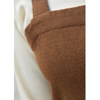 Wikinger Schürzenkleid Annik, Diamantköper, braun