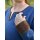 Wikinger Wollkleid Lykka, blau-braun