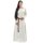 Schlichtes Wikinger Kleid Celeste, Wolle, natur