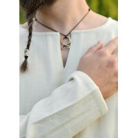 Simple Viking Tunic Bjane, Wool, Natural