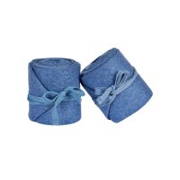 Wikinger Wollwadenwickel Ando, Beinwickel, blau