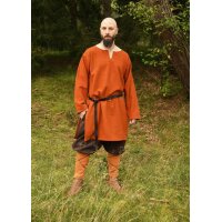 Wolltunika, Diamantköper, orange-rot