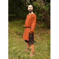 Wolltunika, Diamantköper, orange-rot