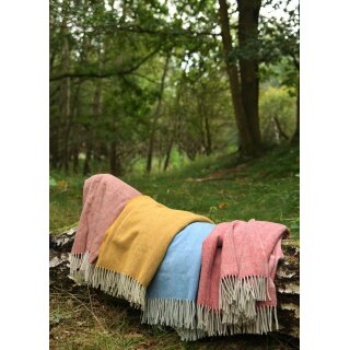 Herringbone Rectangular Wool Cloak, Various Colors