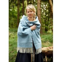 Herringbone Rectangular Wool Cloak, Various Colors