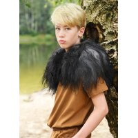 Children’s Shoulder Fur, Nordland Sheep, Black