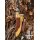 Small Viking Knife, Carbon Steel, Wood/Bone Handle with Torslunda Motif