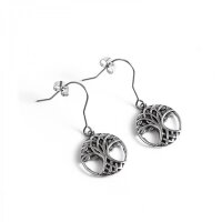 Earrings Sigrun – Tree of Life, Stainless Steel