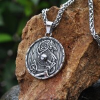 Fenrir Halskette Ulfar – Nordischer Fenriswolf...