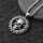 Viking Skull Necklace “Bjorn” – Norse Warrior Pendant with Chain