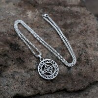 Norse Knot Necklace “Sigrid” – Viking Knot Pendant with Chain