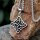 Norse Knot Necklace “Yrsa” – Viking Knot Pendant with Chain