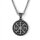 Kolovrat Necklace “Sven” – Slavic Sun Wheel Pendant
