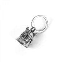 Viking Bell Keychain “Hildr” – Norse Helmet Bell Stainless Steel