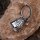 Viking Bell Keychain “Hildr” – Norse Helmet Bell Stainless Steel