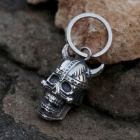 Viking Skull Bell Keychain “Valbrandr”...