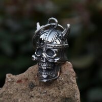 Viking Skull Bell Keychain “Valbrandr”...