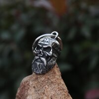 Viking Skull Keychain “Bjarki” – Norse...