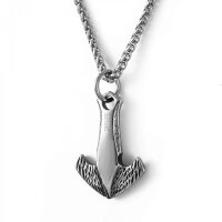 Thor’s Hammer Necklace “Sten” – Norse Mjölnir Pendant with Chain