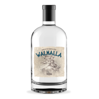 Walhalla Vodka 0,7l – Premium Vodka 40% aus Getreide