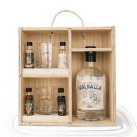 Walhalla Vodka Gift Box – Vodka Set with Glasses...