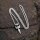 Skjaldor Viking Axe Sword Pendant with Braided Stainless Steel Chain