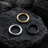 Klippringe „Járnhringr“ aus Edelstahl