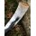 Viking Drinking Horn with Raven Knotwork Motif