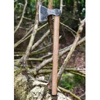 Wikinger-Axt aus Stahl, handgeschmiedet, Typ D