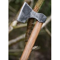 Wikinger-Axt aus Stahl, handgeschmiedet, Typ D