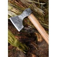 Wikinger-Axt aus Stahl, handgeschmiedet, Typ D