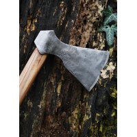 Wikinger-Axt aus Stahl, handgeschmiedet, Typ F