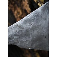Wikinger-Axt aus Stahl, handgeschmiedet, Typ F