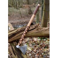 Cast Viking Axe Type M with Engraving