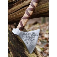 Cast Viking Axe Type M with Engraving