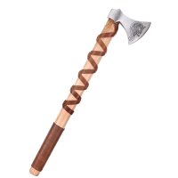 Cast Viking Axe Type G with Engraving