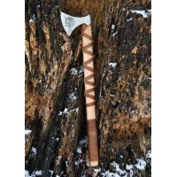 Cast Viking Axe Type G with Engraving