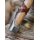 Cast Viking Axe Type E with Engraving and Leather Wrapping
