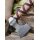 Cast Viking Axe Type D with Engraving and Leather Wrapping