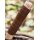 Cast Viking Axe Type D with Engraving and Leather Wrapping
