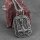 Thors Hammer Pendant “Hamar” with Runes and Stainless Steel Wheat Chain