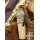 Viking Steel Knife with Wood and Bone Handle – Medieval Knife with Knotwork