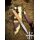 Small Birka Viking Knife, Carbon Steel, Wood and Bone Handle with Valknut Design