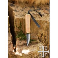 Small Viking Carbon Steel Knife – Fibula Knife with...